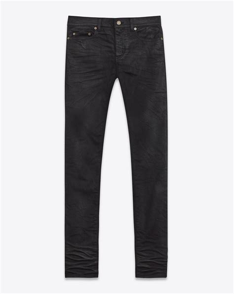 used ysl pants|saint laurent denim pants.